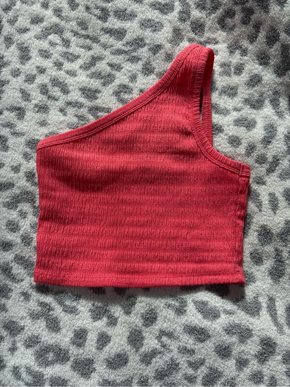 American Eagle Outfitters One-Shoulder Ribbed Crop Top🪸!!